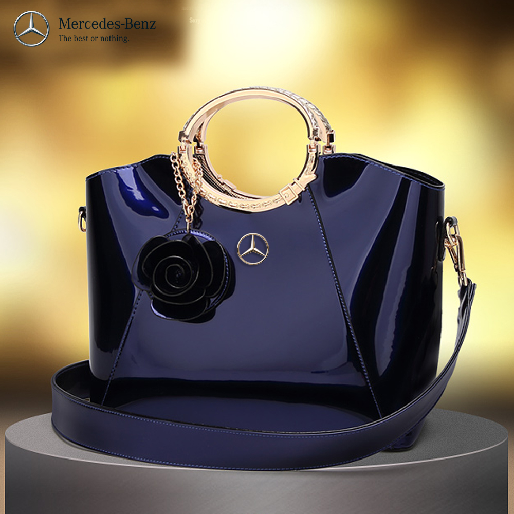 Mercedes Benz blue bag