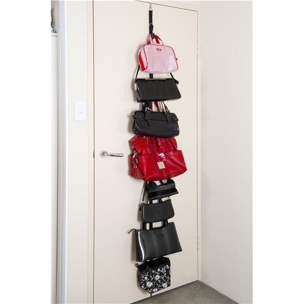 Use Door Hooks to Hang Purses