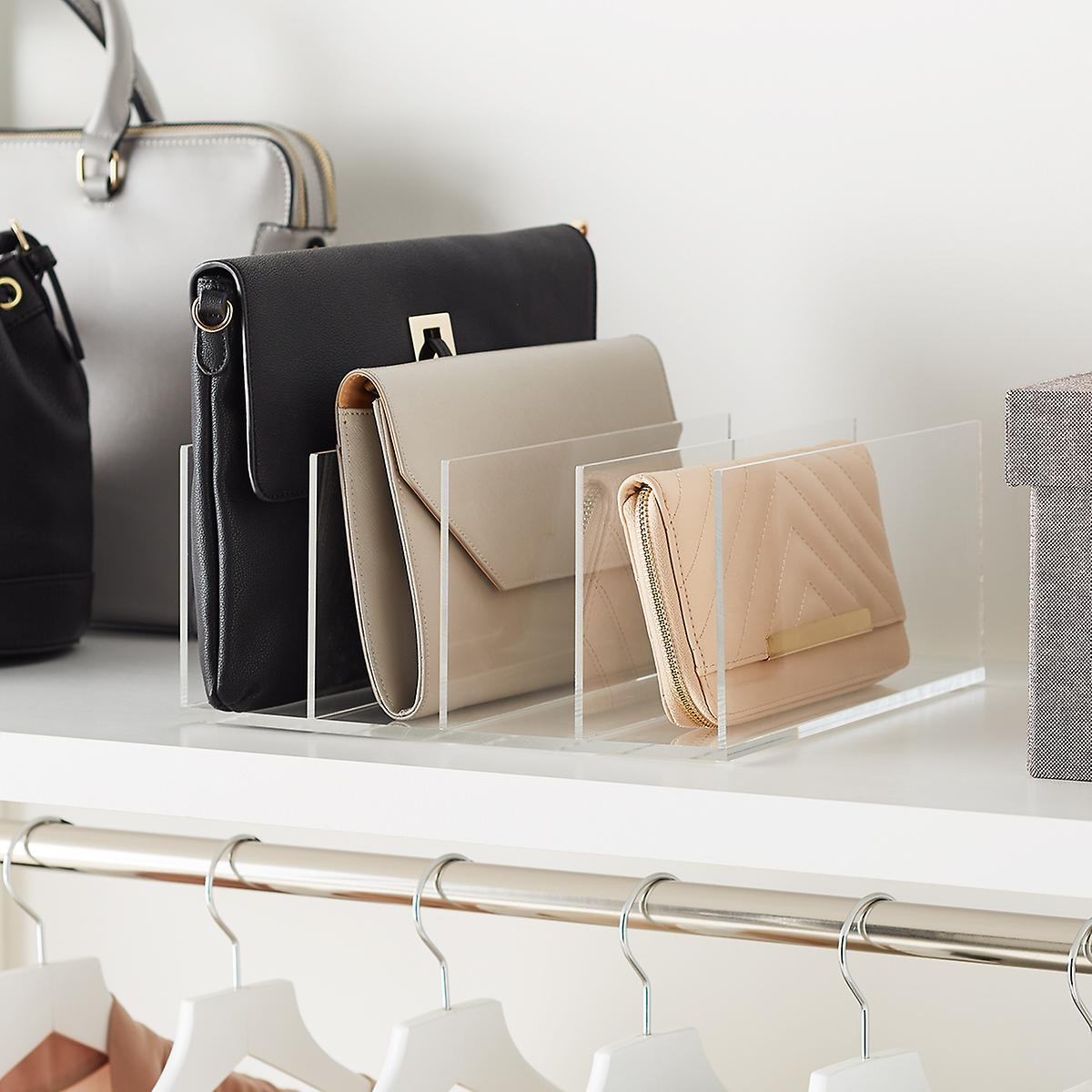 Leverage Stackable Purse Organizers for Clutches
