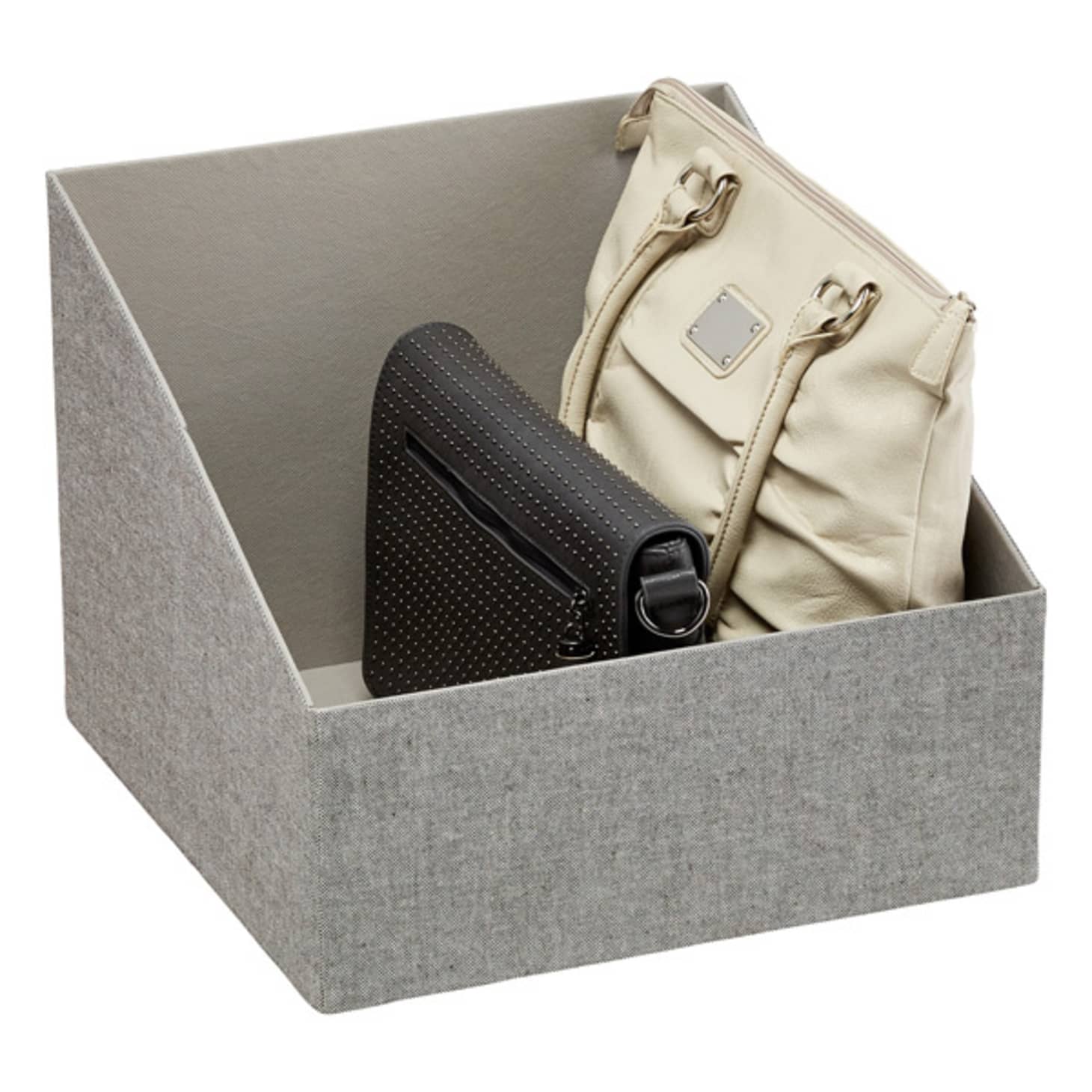 Make Use of Purse Storage Bins