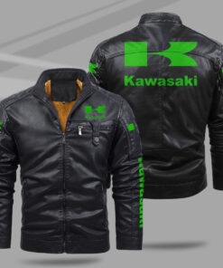 kawasaki jacket, kawasaki leather jacket, kawasaki motorcycle jacket, kawasaki racing jacket, kawasaki riding jacket