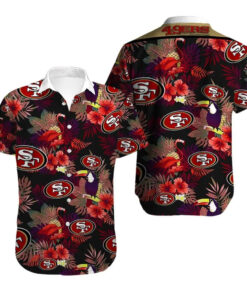 49ers aloha shirt, 49ers hawaiian, 49ers hawaiian shirt, hawaiian 49ers shirt, niners hawaiian shirt, san francisco 49ers hawaiian shirt