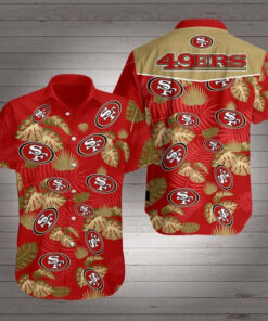 49ers aloha shirt, 49ers hawaiian, 49ers hawaiian shirt, hawaiian 49ers shirt, niners hawaiian shirt, san francisco 49ers hawaiian shirt